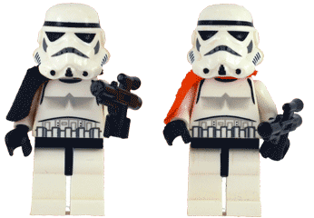 figuren Capes noires Lego Star Wars 4cm NEUVES pour figurines minigif 